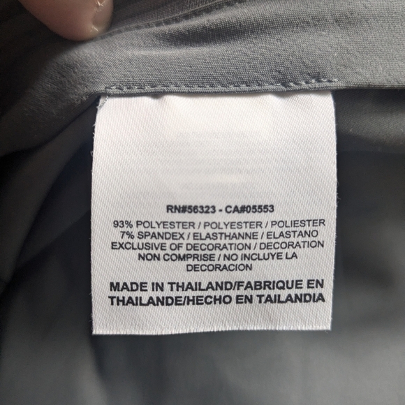 NIKE TIGER WOODS Platinum Men Golf Pants Size 40x32 Gray Color With Pockets - Picture 11 of 15